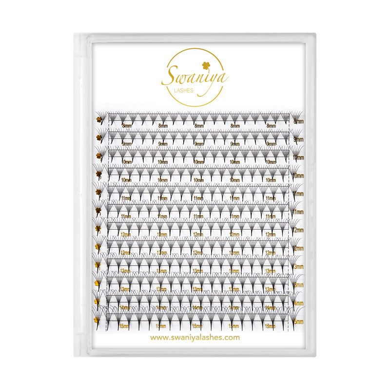 Glamourous Premade Eyelash Extensions Super Fans